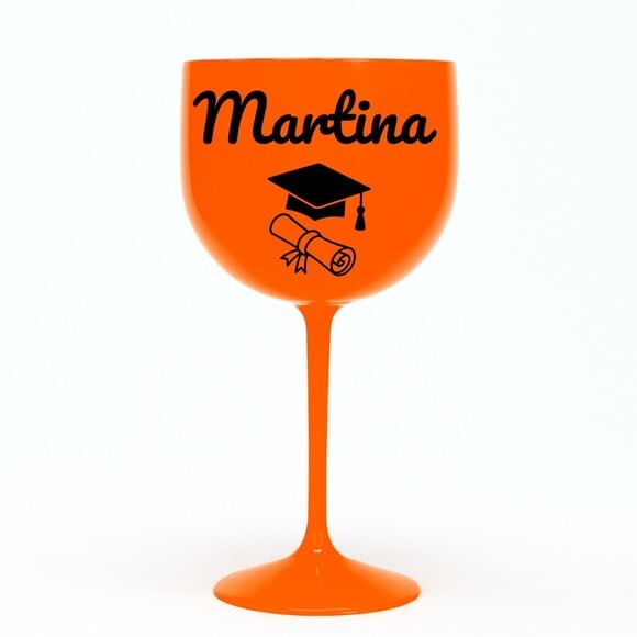 Taça Gin 580ml Formatura Personalizada com Nome Martina