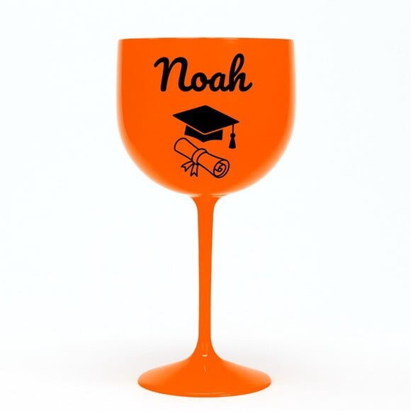 Taça Gin 580ml Formatura Personalizada com Nome Noah