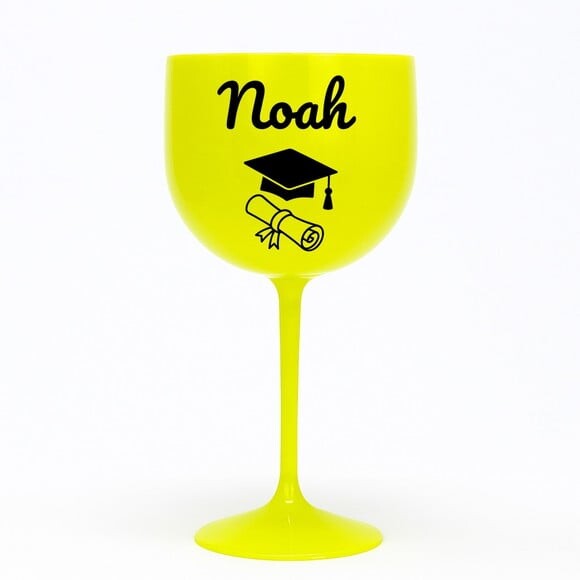 Taça Gin 580ml Formatura Personalizada com Nome Noah
