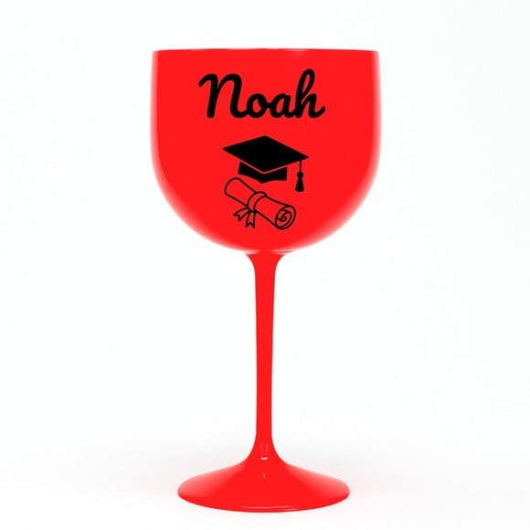 Taça Gin 580ml Formatura Personalizada com Nome Noah
