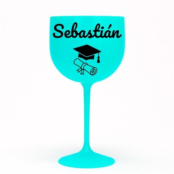 Taça Gin 580ml Formatura Personalizada com Nome Sebastián