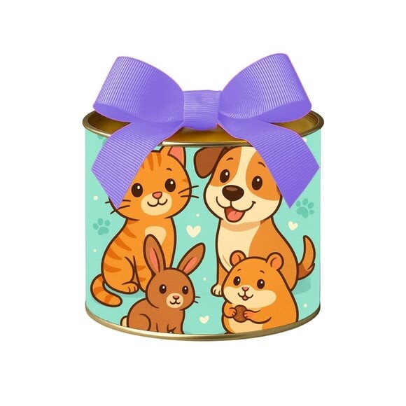 Tubo Lata Metalizada 7x10 Animais de Estimação