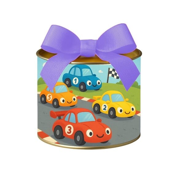 Tubo Lata Metalizada 7x10 Carros de Corridas
