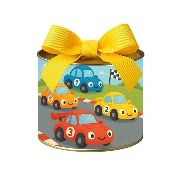 Tubo Lata Metalizada 7x10 Carros de Corridas
