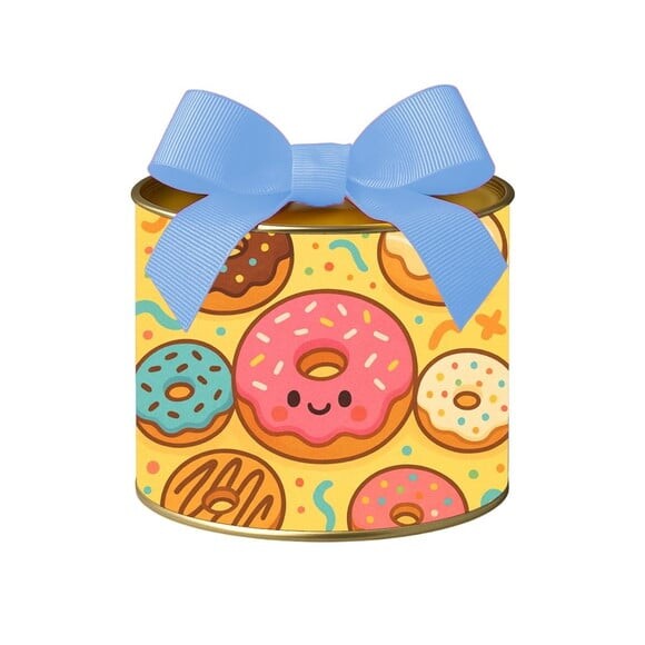 Tubo Lata Metalizada 7x10 Donuts