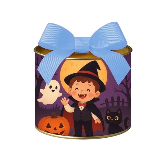 Tubo Lata Metalizada 7x10 Halloween