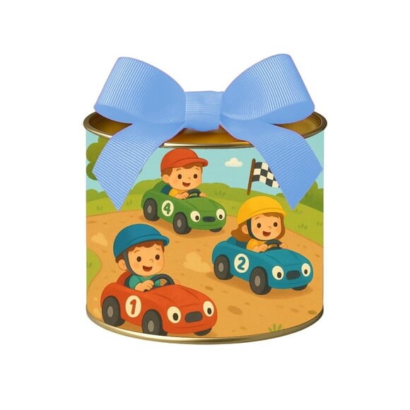 Tubo Lata Metalizada 7x10 Kart Infantil