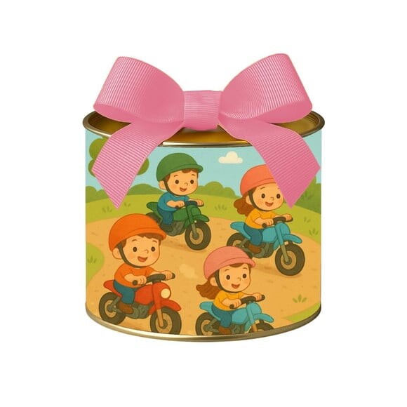 Tubo Lata Metalizada 7x10 Motocicletas Kids