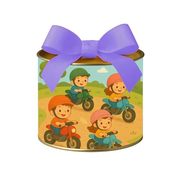Tubo Lata Metalizada 7x10 Motocicletas Kids