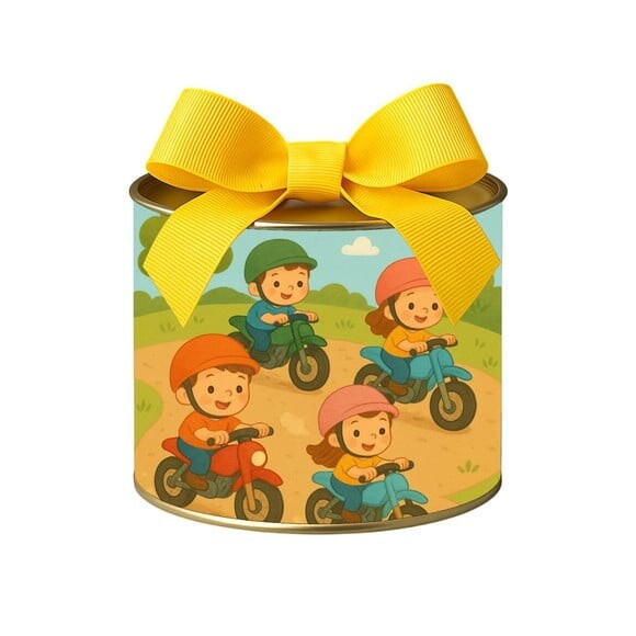 Tubo Lata Metalizada 7x10 Motocicletas Kids