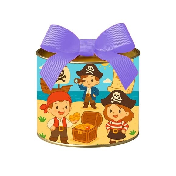 Tubo Lata Metalizada 7x10 Piratas