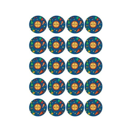 Adesivo Personalizado Latinha 5cm Ano Novo