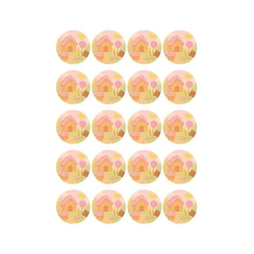 Adesivo Personalizado Latinha 5cm Confeitaria Kids