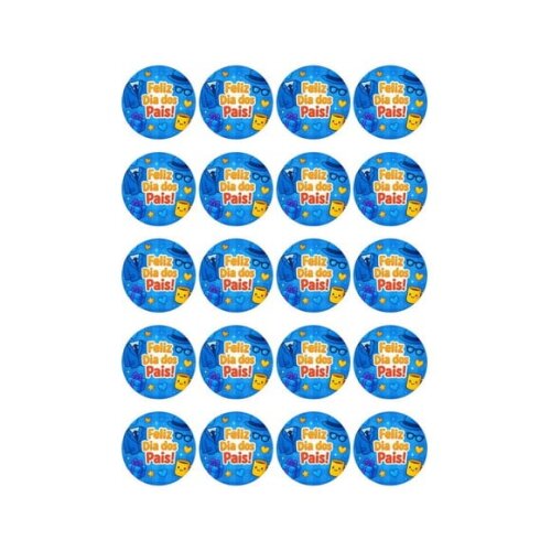 Adesivo Personalizado Latinha 5cm Dia dos Pais