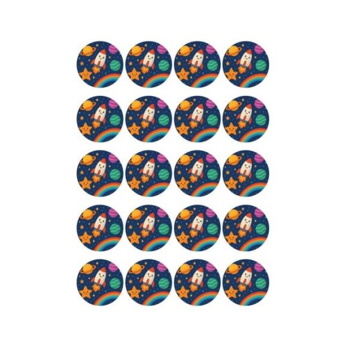 Adesivo Personalizado Latinha 5cm Espaço Colorido