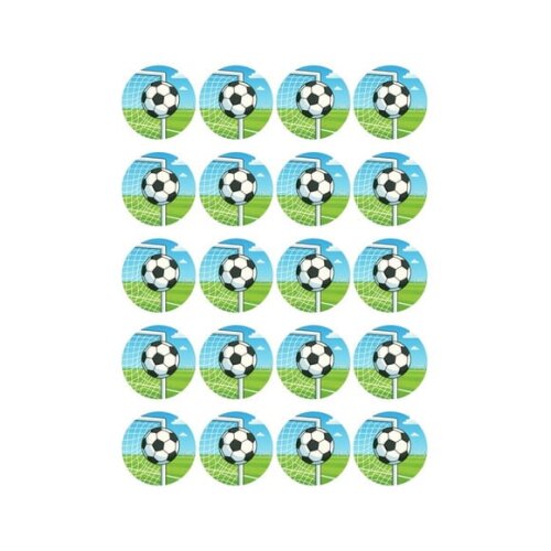 Adesivo Personalizado Latinha 5cm Futebol