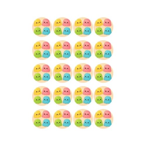 Adesivo Personalizado Latinha 5cm Gelatinas