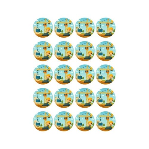Adesivo Personalizado Latinha 5cm Grua