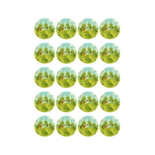 Adesivo Personalizado Latinha 5cm Grilos