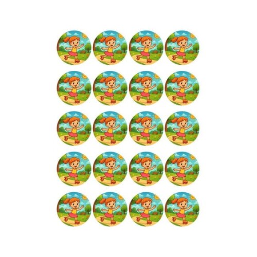 Adesivo Personalizado Latinha 5cm Patins