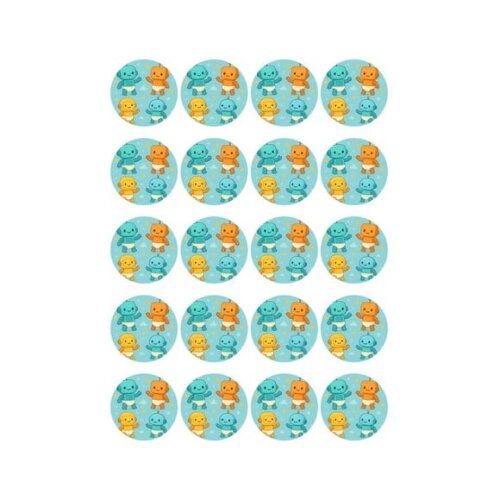 Adesivo Personalizado Latinha 5cm Robôs Baby