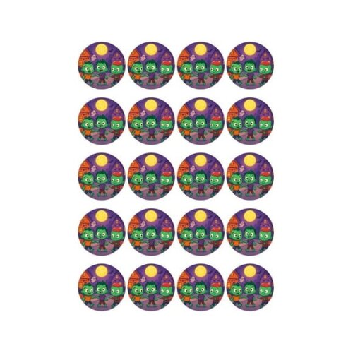 Adesivo Personalizado Latinha 5cm Zumbis Fofinhos