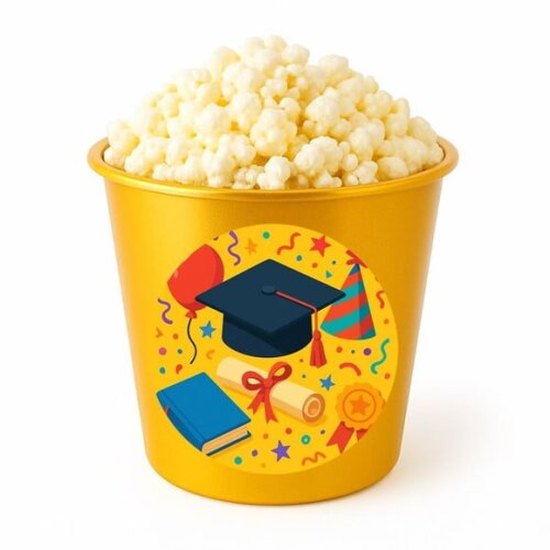 Balde de Pipoca Personalizado Infantil Formatura