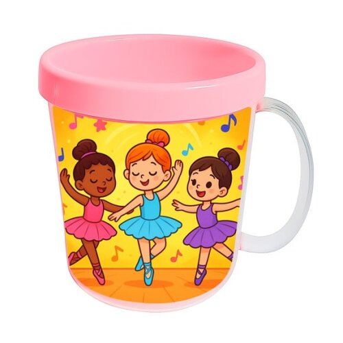 Caneca Acrílica Infantil Personalizada Balé