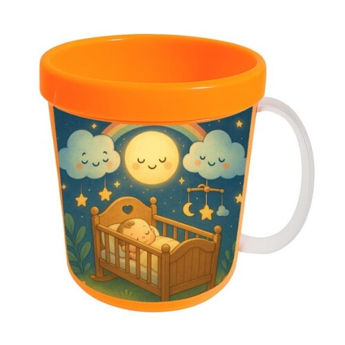 Caneca Acrílica Infantil Personalizada Berço Encantado