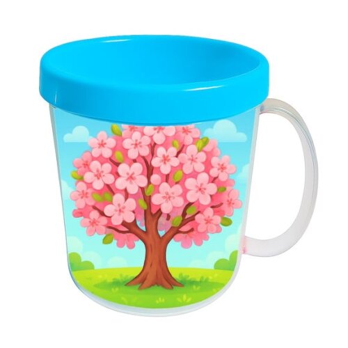 Caneca Acrílica Infantil Personalizada Cerejeira