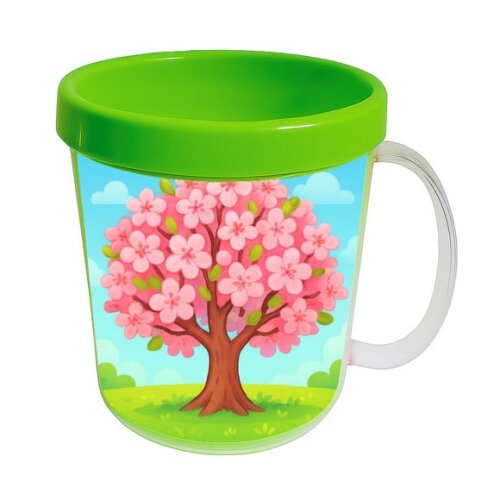 Caneca Acrílica Infantil Personalizada Cerejeira