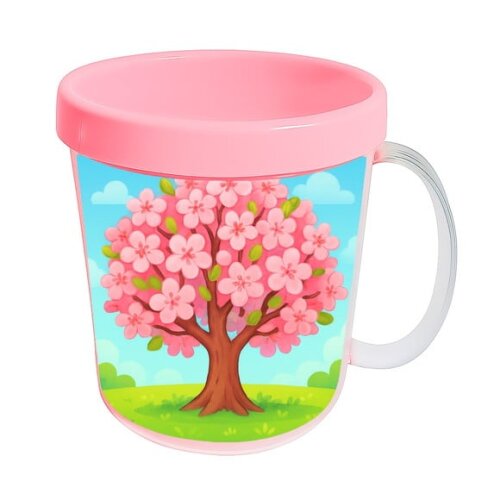 Caneca Acrílica Infantil Personalizada Cerejeira