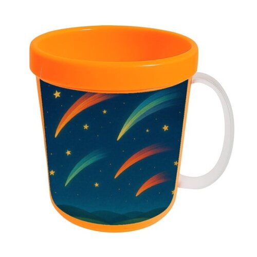 Caneca Acrílica Infantil Personalizada Cometas