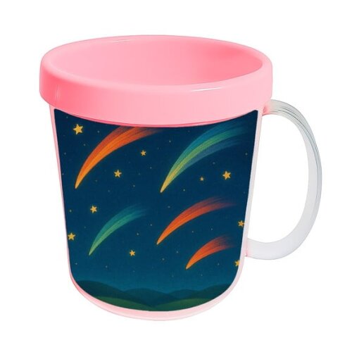 Caneca Acrílica Infantil Personalizada Cometas