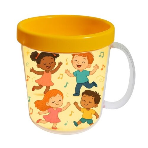 Caneca Acrílica Infantil Personalizada Dança