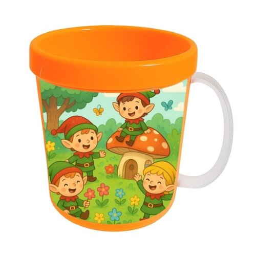Caneca Acrílica Infantil Personalizada Duendes