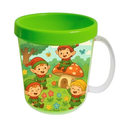 Caneca Acrílica Infantil Personalizada Duendes