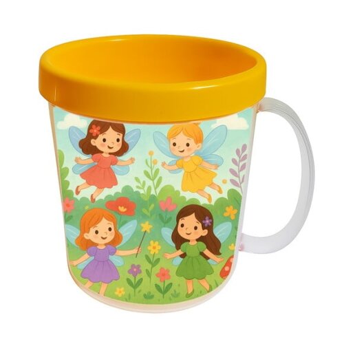 Caneca Acrílica Infantil Personalizada Fadas