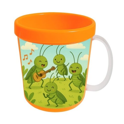 Caneca Acrílica Infantil Personalizada Grilos