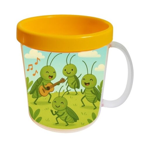 Caneca Acrílica Infantil Personalizada Grilos