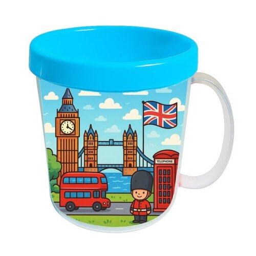 Caneca Acrílica Infantil Personalizada Londres