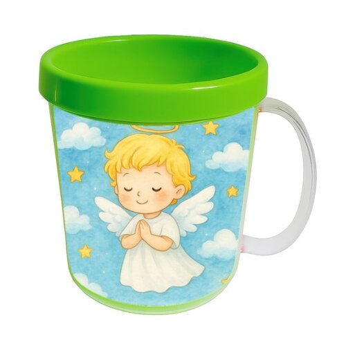 Caneca Acrílica Infantil Personalizada Meu Batizado