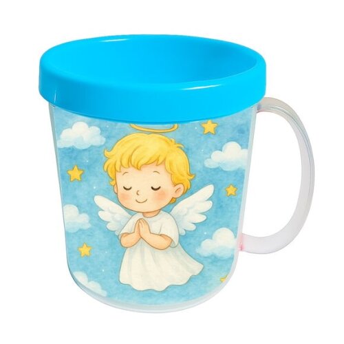 Caneca Acrílica Infantil Personalizada Meu Batizado