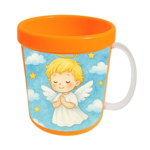 Caneca Acrílica Infantil Personalizada Meu Batizado