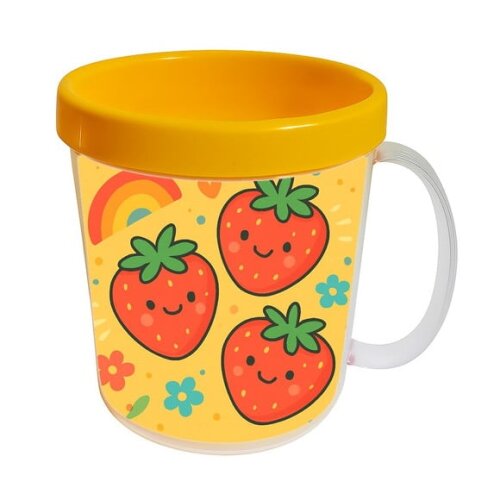 Caneca Acrílica Infantil Personalizada Moaranguinhos Fofos