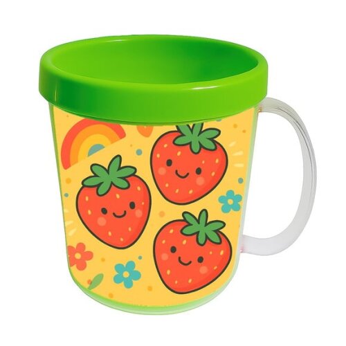 Caneca Acrílica Infantil Personalizada Moaranguinhos Fofos