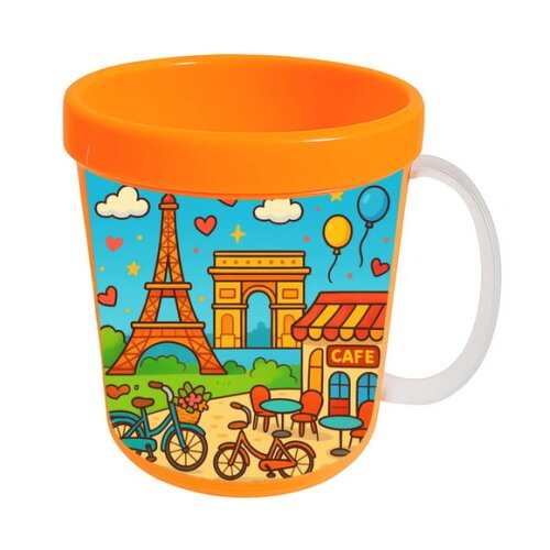 Caneca Acrílica Infantil Personalizada Paris