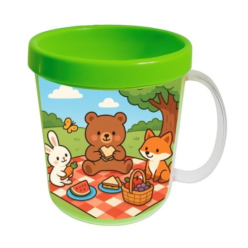 Caneca Acrílica Infantil Personalizada Picnic