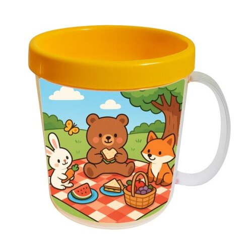 Caneca Acrílica Infantil Personalizada Picnic