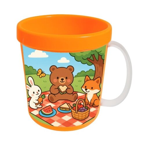Caneca Acrílica Infantil Personalizada Picnic
